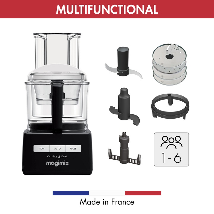 Produktbild Magimix Cuisine Systeme 4200 XL Zwart (950 W)