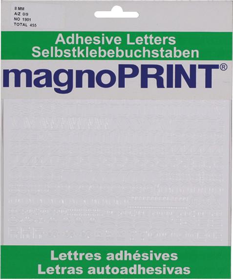 Produktbild Magnoprint Selbstklebebuchstaben