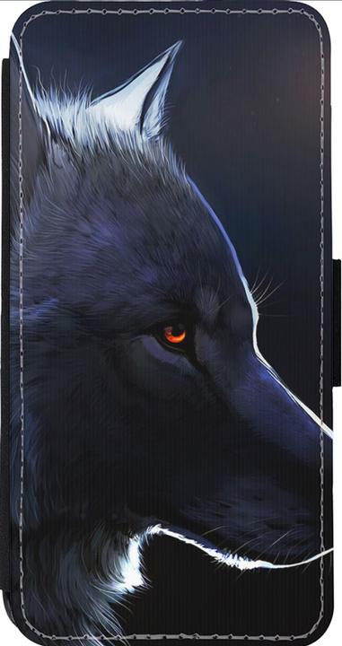 Immagine prodotto PhoneLook Cover Portafoglio nero Forma di lupo (Apple iPhone 13 Pro Max)