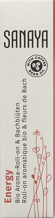 Actual product image Sanaya Aroma & Bach Flowers Energy Bio Roll on