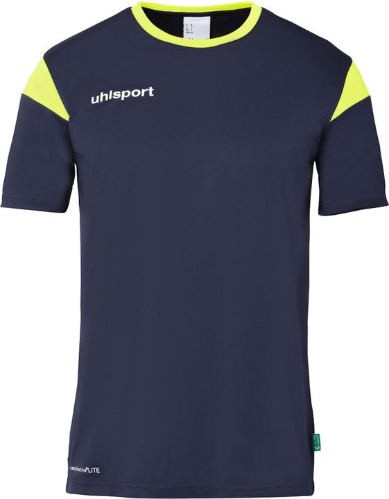 Fluorescent Yellow, Navy Blue