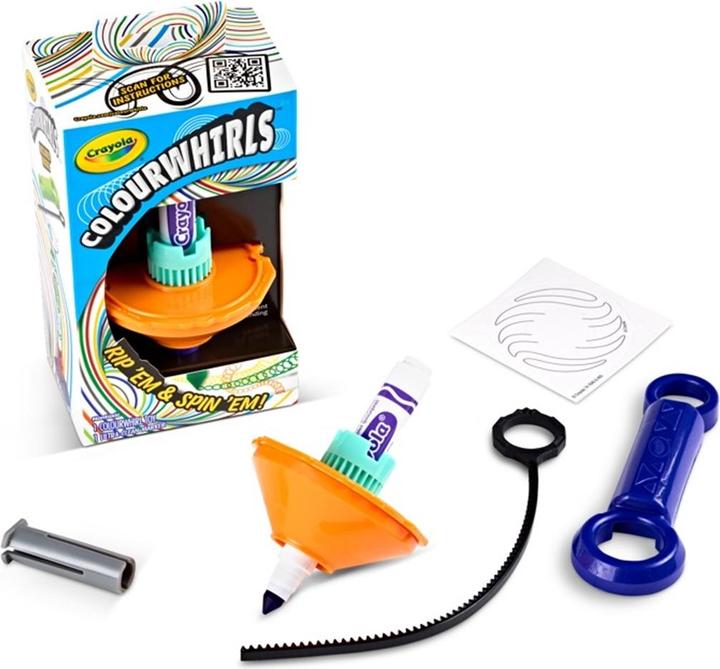 Actual product image Crayola ColourWhirls, das Farbkreiselspiel