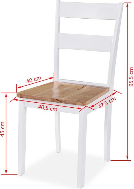 Produktbild vidaXL Holzstuhl