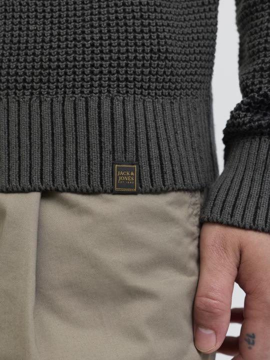 Actual product image Jack & Jones Einfarbig Strickpullover Strickpullover (S)