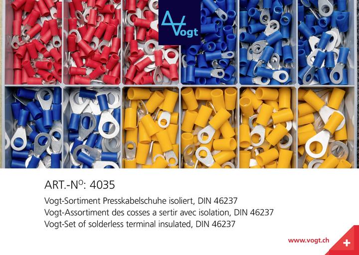 Actual product image Vogt Verbindungstechnik Ringkabelschuh-Sortiment