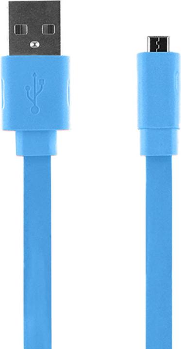 Actual product image Bigben Cableflat20micbl (1 m, USB 2.0)