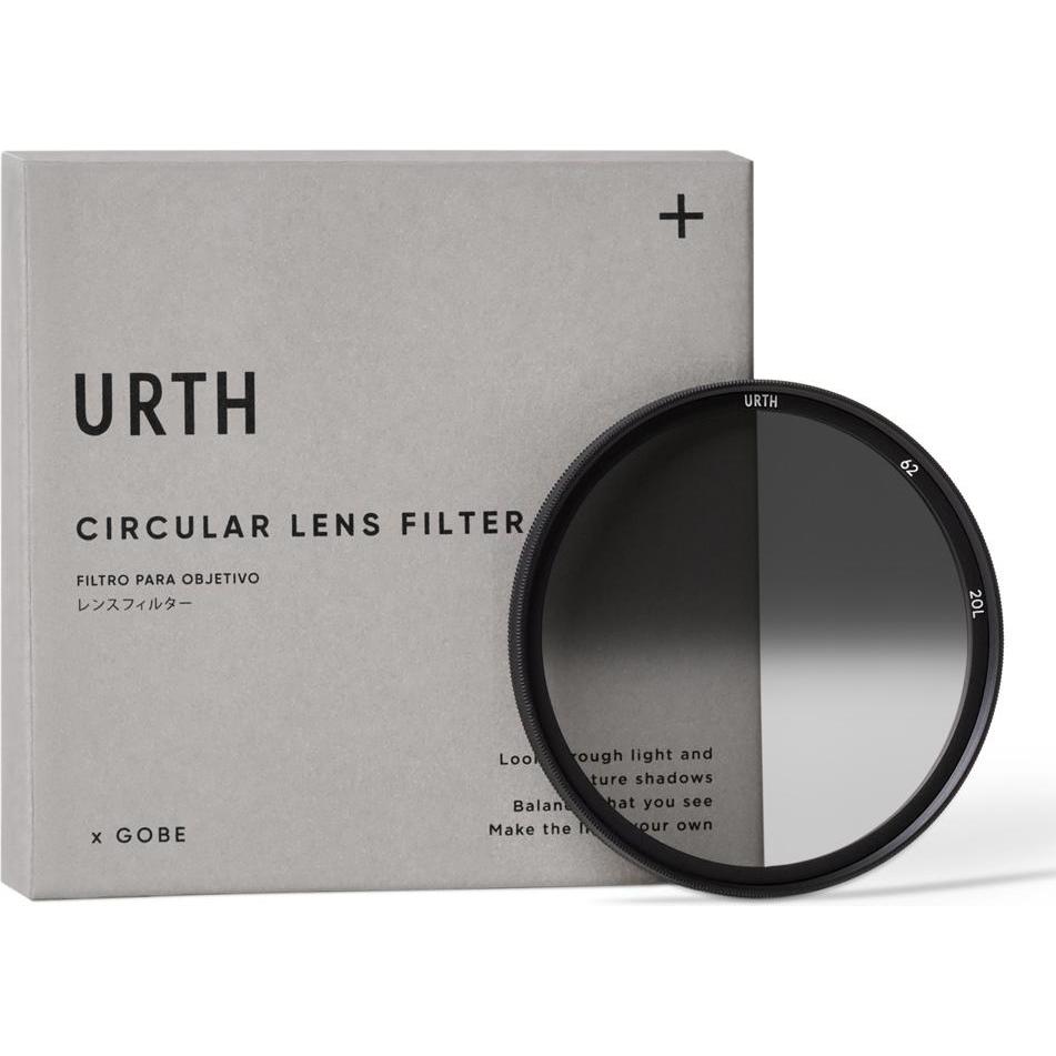 Urth 62mm Hard Graduated ND8 Lens Filter (Plus+) (ND- / Grauverlauffilter), Objektivfilter