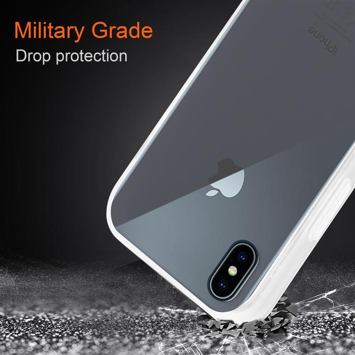 Actual product image Cadorabo Hybrid Matt Cover (Apple iPhone XS Max)
