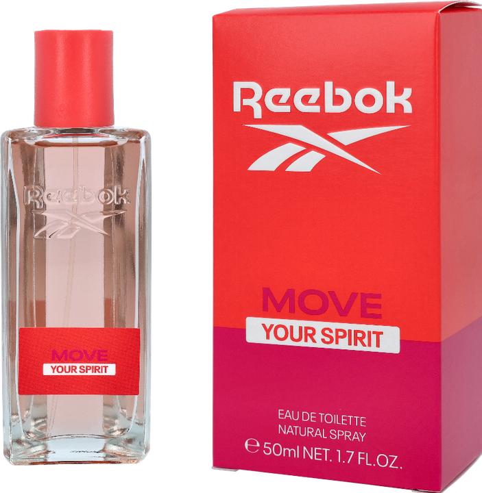 Actual product image Reebok Move Your Spirit Women Edt Spray (Eau de toilette, 50 ml)