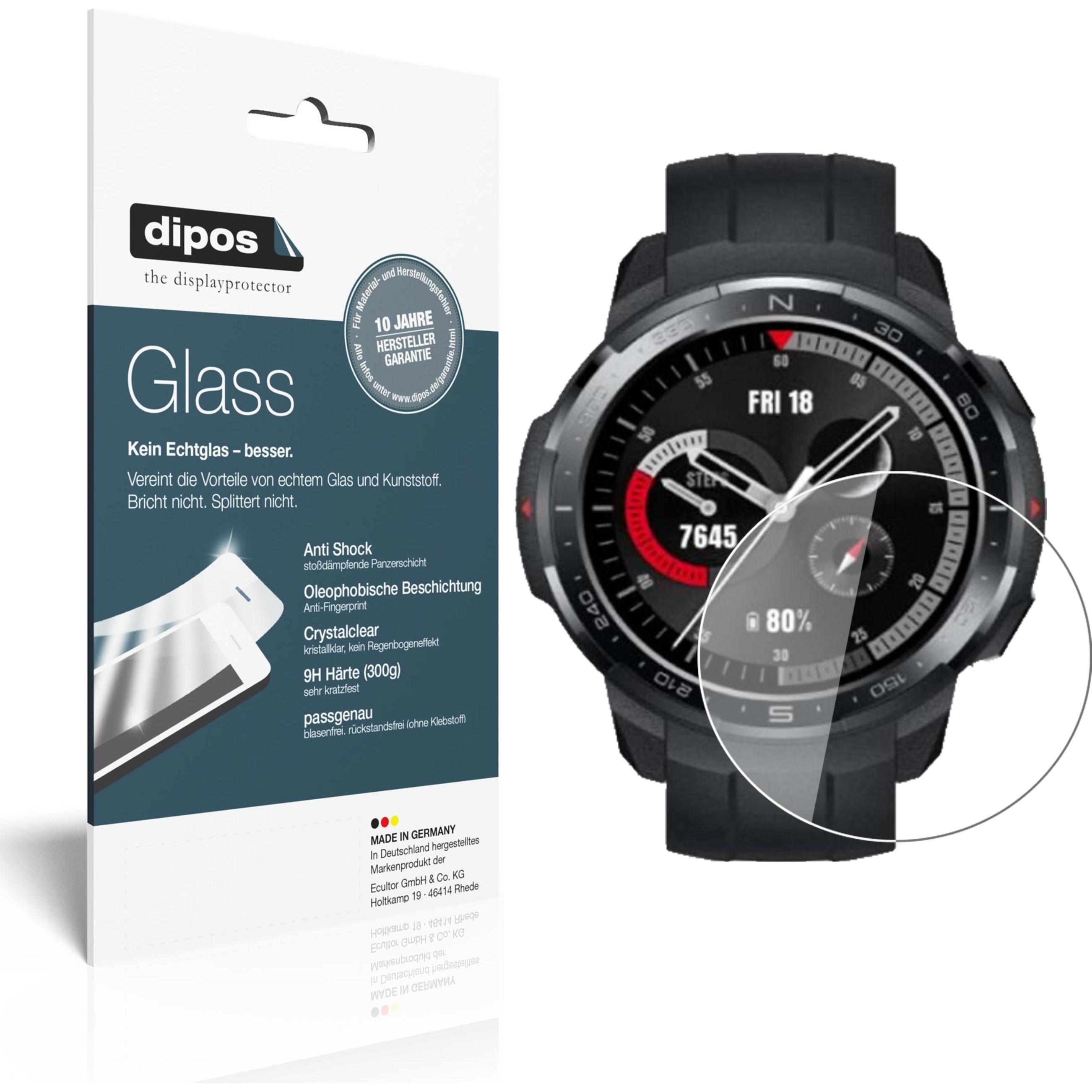 Dipos Displayschutz Anti-Shock, Smartwatch Schutzfolie, Transparent