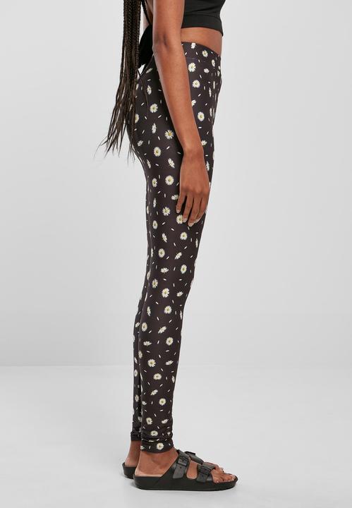 Actual product image Urban Classics Ladies Soft AOP Leggings - 16531 (XS)