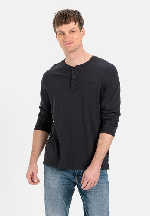 Produktbild Camel Active Henleyshirt aus nachhaltigem Organic Cotton (L)