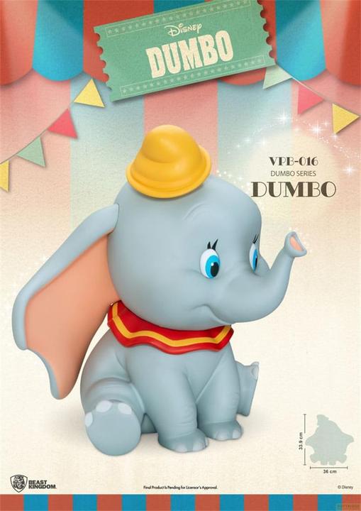 Image du produit Beast Kingdom Disney Piggy Tirelire vinyle fonctionnelle Dumbo 34 cm (34cm)