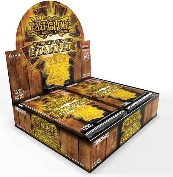 Yu-Gi-Oh Quarter Century Stampede (English, Booster display)