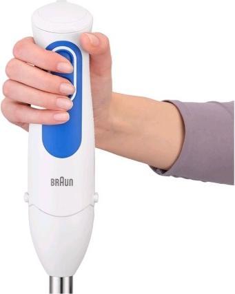 Actual product image Braun Hand Blender MQ 3020 Pesto Hand Blender, 700 W, Number of speeds 2, Chopper, White/Blue