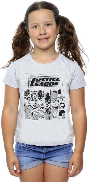Produktbild Justice League Stripes TShirt Mädchen (128)