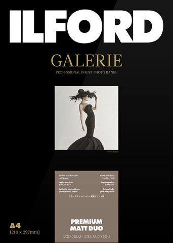 Actual product image Ilford Gallery Premium Matt Duo 200g A4 50 sheets (200 g/m², 50 x)