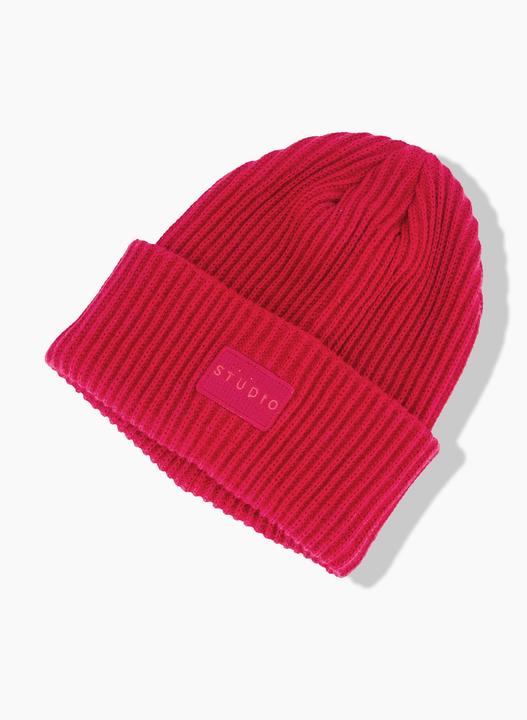 Produktbild Studio Untold Beanie, Mütze, Rippstrick, Patch, Unisex (One Size)