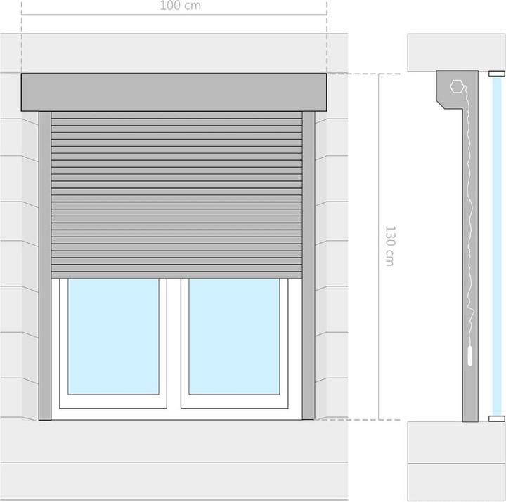 Produktbild vidaXL Helin (100 x 130 cm)