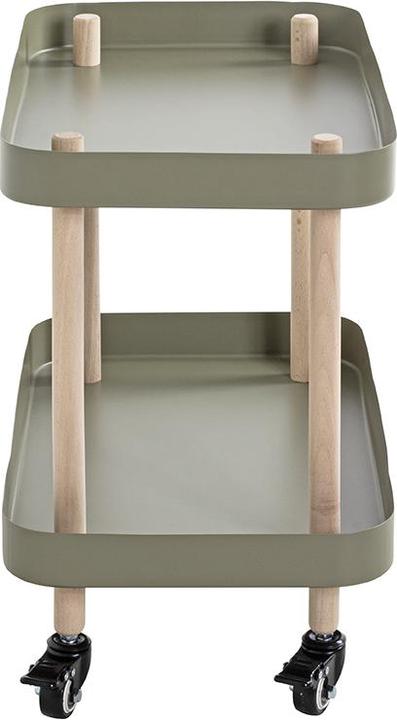 Image du produit HAKU Möbel Table d'appoint sur roulettes (30 x 50 x 47 cm)