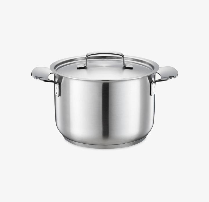 Actual product image Fiskars Casserole with lid (18 cm, Pot, Stainless steel)