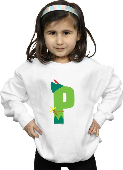 Image du produit Disney - Sweat ALPHABET P IS FOR PETER PAN - Fille (140, 146)