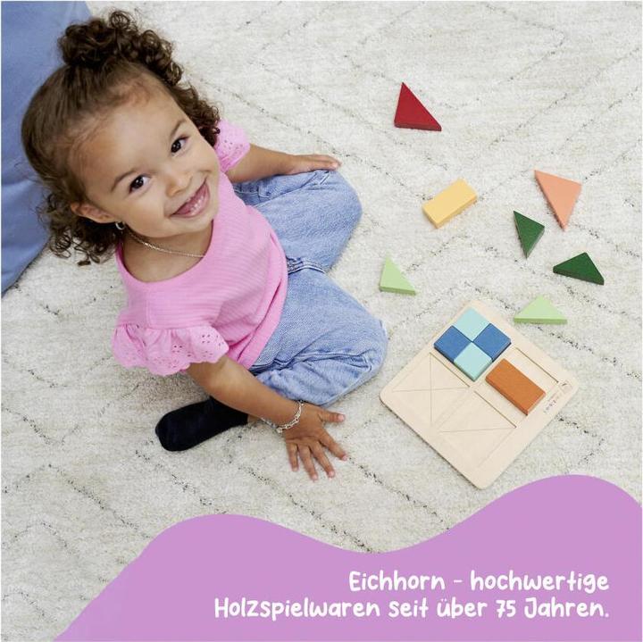 Produktbild Eichhorn EH Montessori Formen Puzzzle (100 Teile)