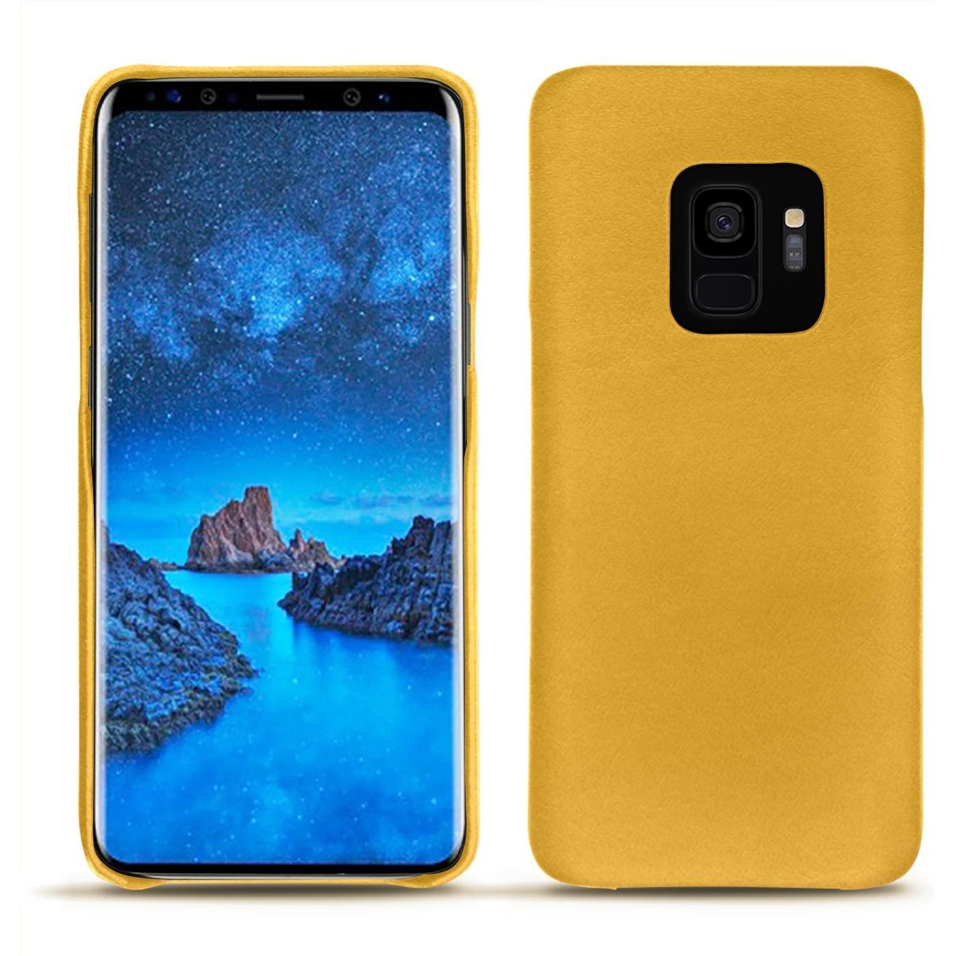 Thumbnail - Noreve Lederschutzhülle (Samsung Galaxy S9), Smartphone Hülle, Orange