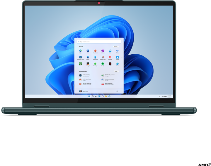 Actual product image Lenovo Yoga 6 (13.30", AMD Ryzen 5 5500U, 8 GB, 512 GB, DE)