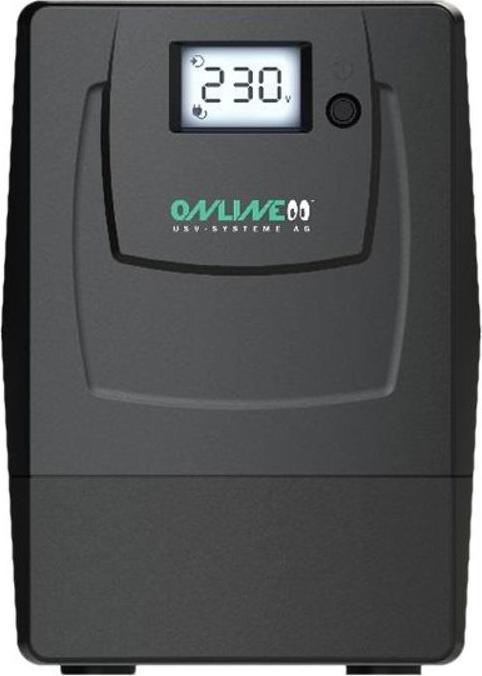 Produktbild Online USV YUNTO Smile 600 600VA/360W Line-Interactive USV (600 VA, 360 W, Line-Interaktiv USV)