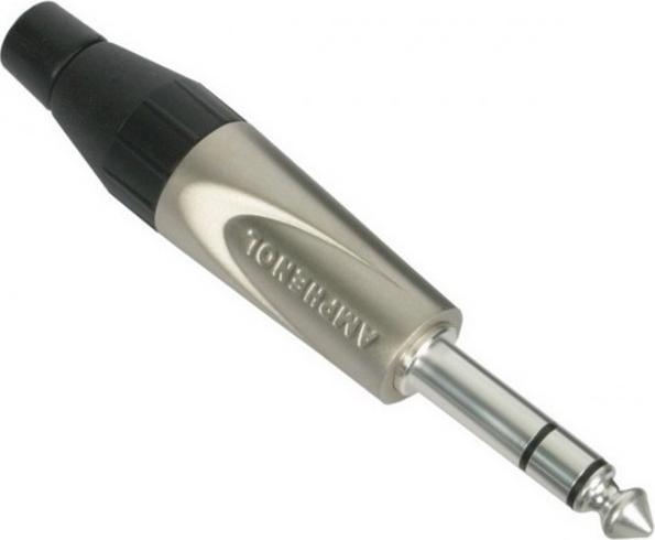 M/SF/T SOUND 6’3” Amphenol Audio Jack connector male 6.3 mm stereo T series - Galaxus