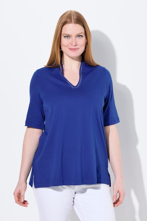 Produktbild Ulla Popken T-Shirt, A-Linie, Kelchkragen, Halbarm (46, 48)