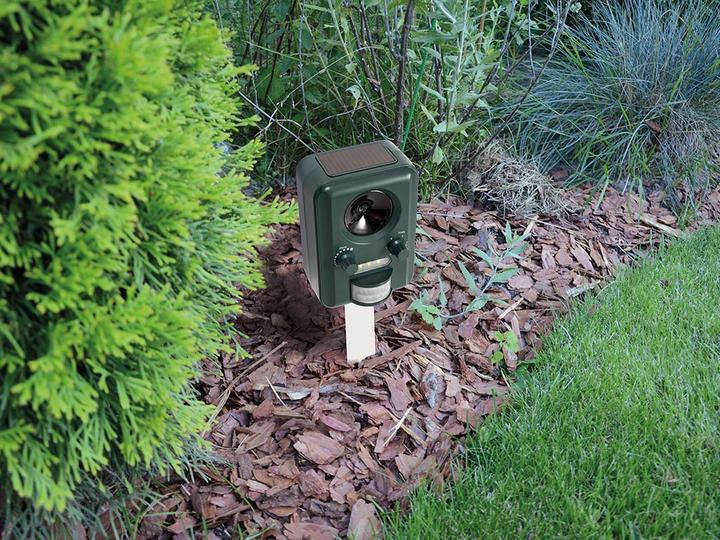 Produktbild Perel Solarbetriebener Ultraschall-Sch?dlingsvertreiber