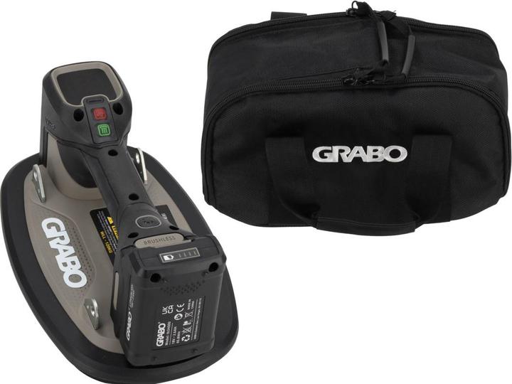 Grabo Akku-Handsaugheber ® Pro brushless mit Tasche (120 kg)
