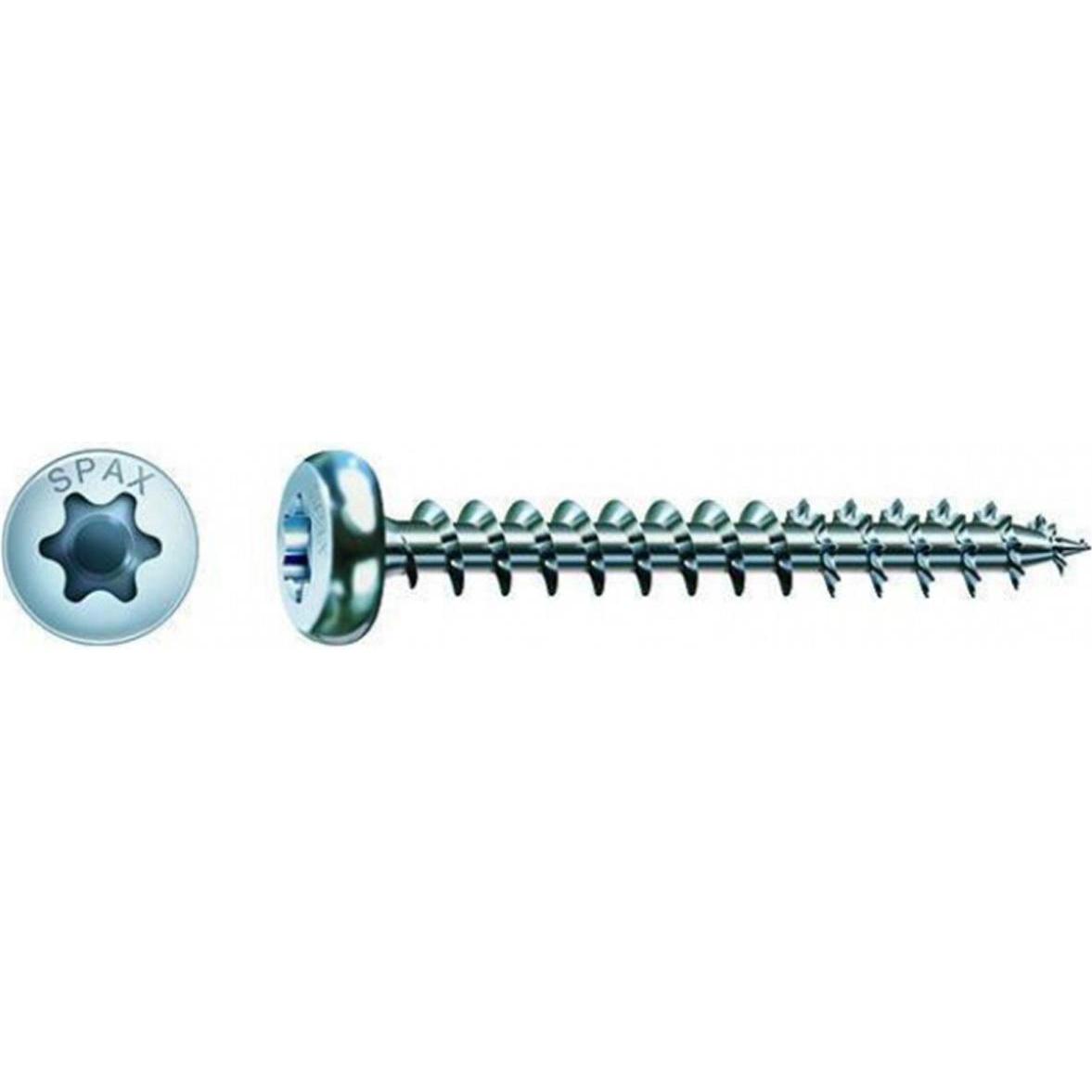 Spax, Schrauben, Spanplattenschrauben PH T15 3,5x30 mm (1000 Schrauben pro Stück)
