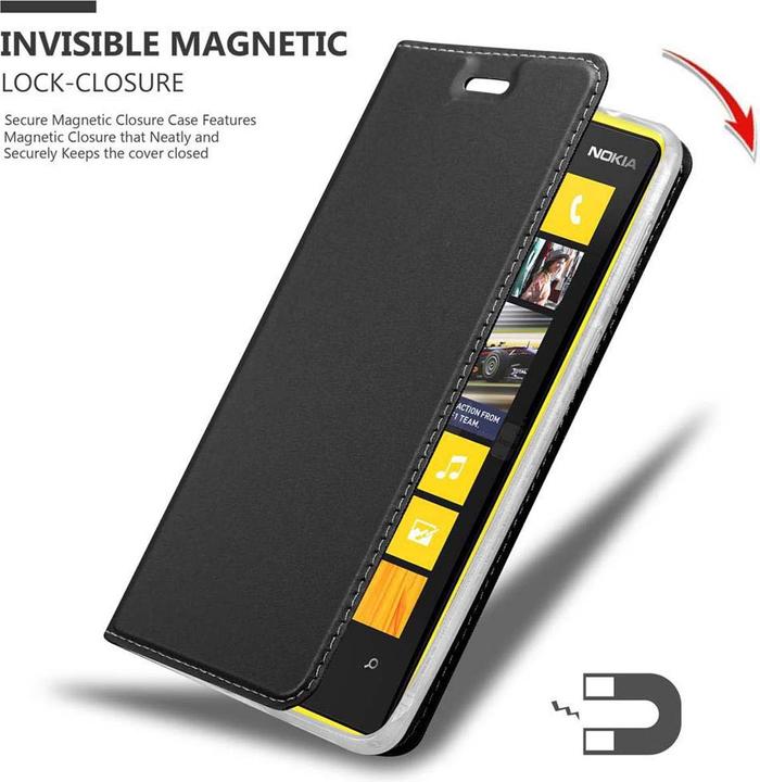 Actual product image Cadorabo Book Classy Style Cover (Nokia Lumia 920)
