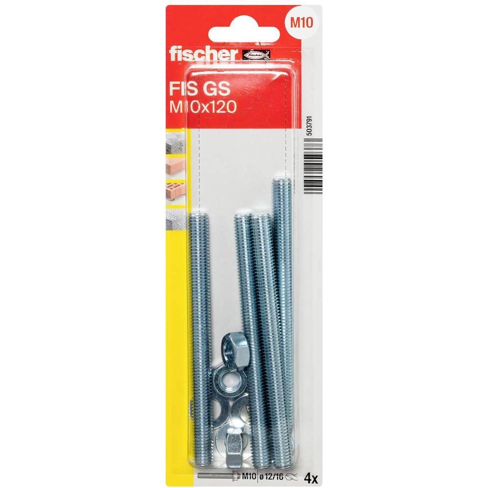 Thumbnail - Fischer, Dübel, Gewindestange (4 Stk.)
