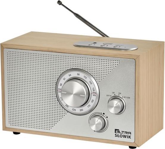 Elta Radio Eltra Radio Słowik Eltra MP3 USB microUSB BT jasny brąz (FM, Bluetooth)