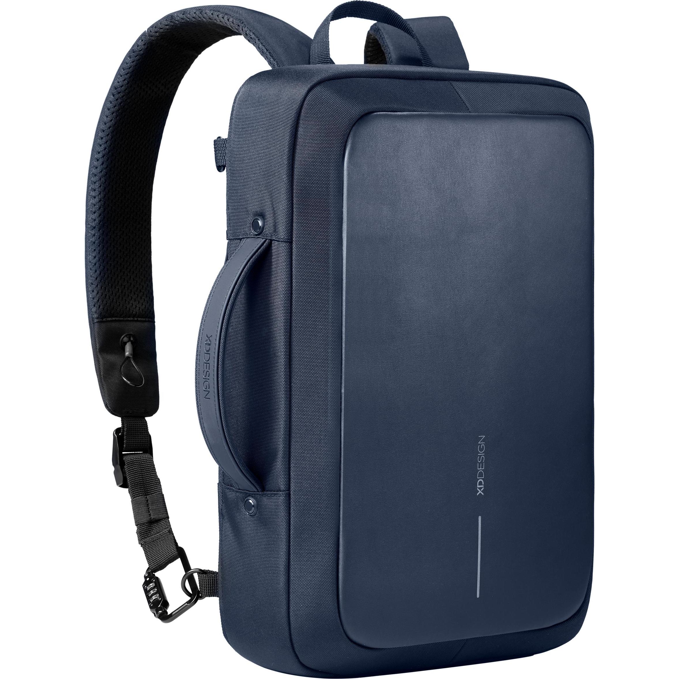 XD Design PLECAK ANTYKRADZIEŻOWY BOBBY BIZZ 2.0 GRANATOWY P/N: P705.925 (15.98"), Notebooktasche, Blau