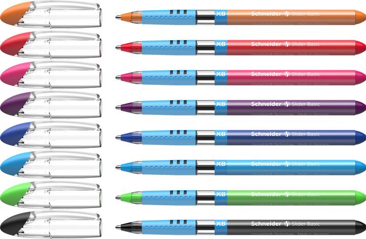 Image du produit Schneider Ensembles de stylos à bille slider XB (triés par couleur, 8 x)