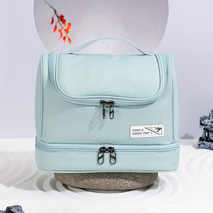 Produktbild Only-Bags.Store Trockene und nasse getrennte Kulturtasche, Reise-Kosmetik-Aufbewahrungstasche mit grossem