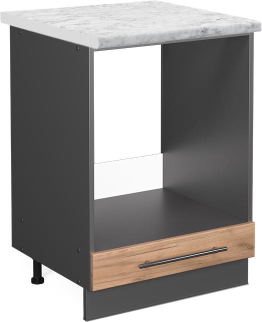 Anthrazit, Goldkraft Eiche, Marble-Weiss