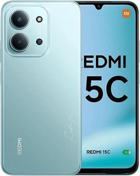 Actual product image Xiaomi Redmi 15C (128 GB, Mint green, 6.90", Dual SIM, 4G)