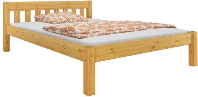 Produktbild Erst-Holz Einzelbett Bettrahmen 120x200 Futonbett Kieferbettgestell Massivholz natur Rollrost 60.38-12 (120 x 200 cm)