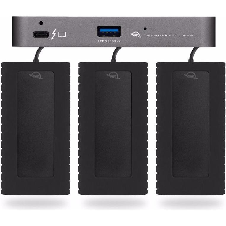 Thumbnail - OWC Thunderbolt 4 Hub (Thunderbolt, 1 Ports), Dockingstation + USB Hub, Grau