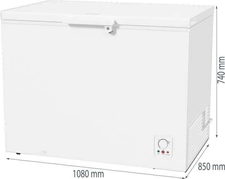 Actual product image Gorenje FH302CW Industrial Fridge Freezer Freestanding E (Stand-alone, 303 l)