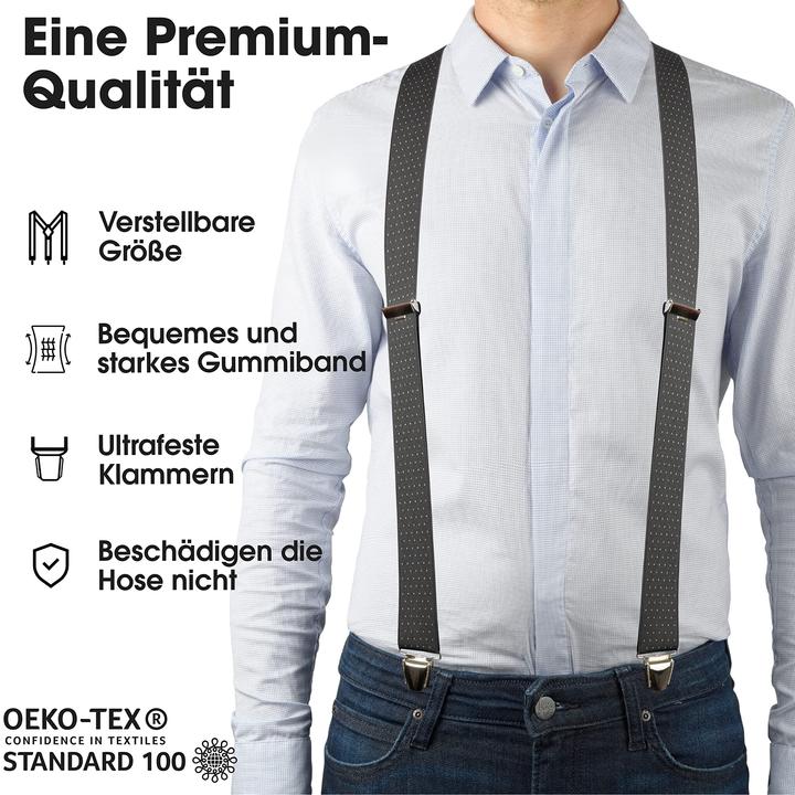 Produktbild Only-Bags.Store Hosenträger breit und vintage