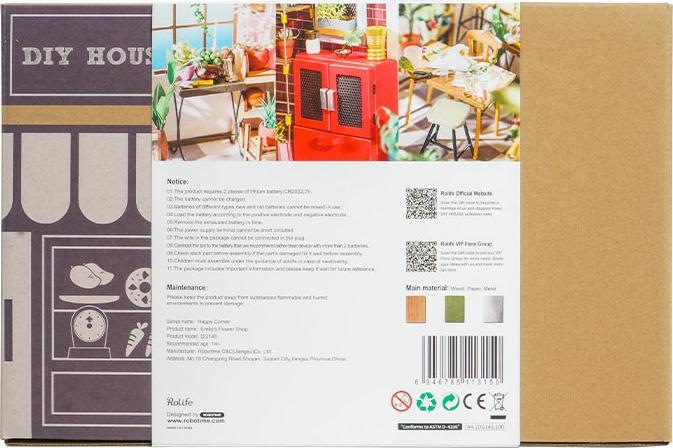 Image du produit Robotime Emily's Flower Shop