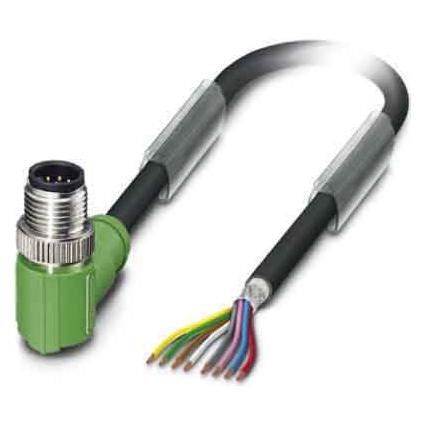 Phoenix Contact Kabel en stekker 1522817, Kabels + Stekkers, Zwart