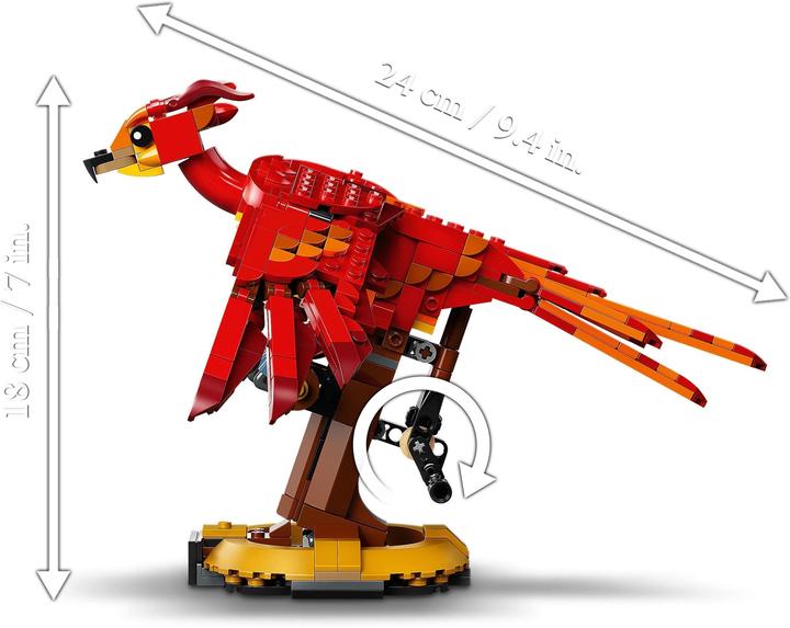 Immagine prodotto LEGO Fawkes, la Fenice di Silente (76394, LEGO Harry Potter, Set LEGO rari)